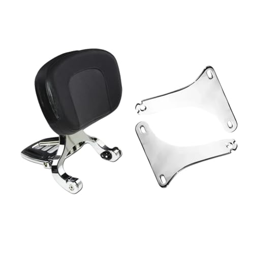 Dossier passager moto réglable noir pour Sportster 883 et Dyna