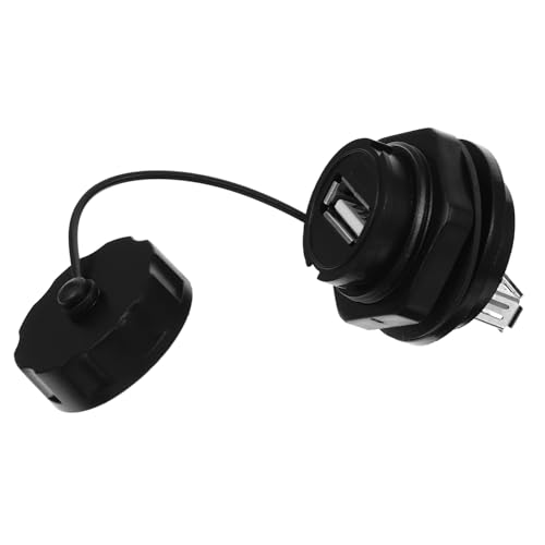 GAROZATION USB Panel Mount Coupler USB Connector for Industrial Equipment High-Speed Data Extension Adapter Rated for Harsh Environments Dual Female Socket Design