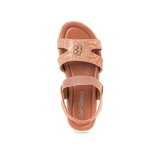 Image of Khadim's Adrianna Flat Platform Slingback Sandal for Girls (4.5-12 yrs)