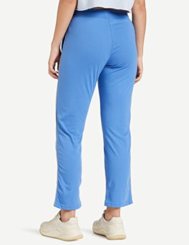 Image of Amazon Brand - Symbol Women's Relaxed Fit Cotton, Polyester Track Pant (SB-AW21TR-701 Blue XS Blue Xs)