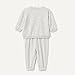Amazon Essentials x Sofia Grainge Unisex Babies' Sweatshirt & Sweatpant Set, Dove Grey Sheep, 18 Months