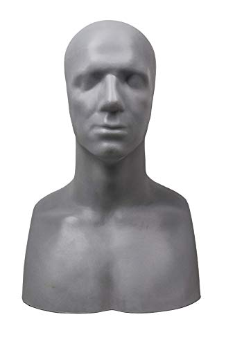 The Monster Makers Life Size"Ed Head" Head Armature for Mask Making and Clay Busts by The Monster Makers