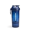 Smartshake Uniseks – volwassenen O2GO drinkfles, marineblauw, 800 ml