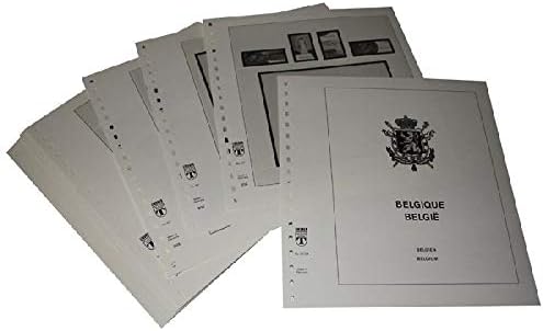 Lindner-T Vordruckblätter T127/07 Belgien - Jahrgang 2007 bis 2009