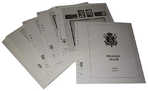 Feuilles pré-imprimées Belgique 2007-2009 LINDNER Das Original de luxe