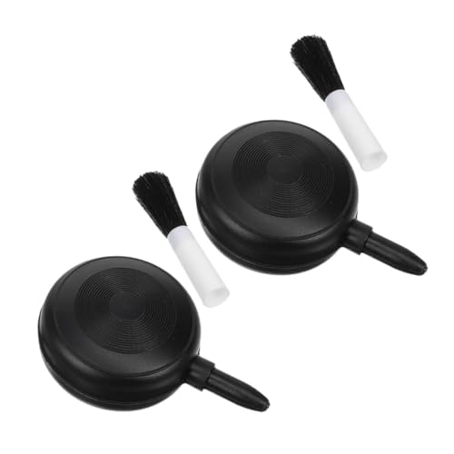 Cabilock 2pcs Air Blower and Brush for Camera Lens and Electronics Cleaning Portable Dust for Keyboards Screens and More Gentle and Scratch Maintenance Tool
