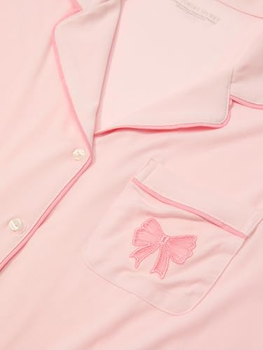 Victoria's Secret Modal Long Pajama Set, Sleepwear for Women, Angel Pink, XXL - image 5