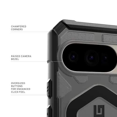 Coque Google Pixel 10 UAG Pathfinder robuste transparente et noire anti-rayures avec Pixelsnap - 5