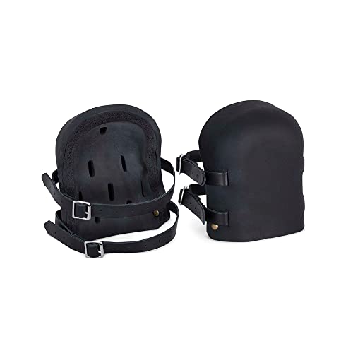 Image of Sellstrom KneePro Professional Roofers Kneepads for Roofing, Men & Women | Knee Pads for Roofing, Ultra-Dense Thick Foam Cushion, Heat-Resistant Non-Marking Rubber, No-Slip Double Leather Straps