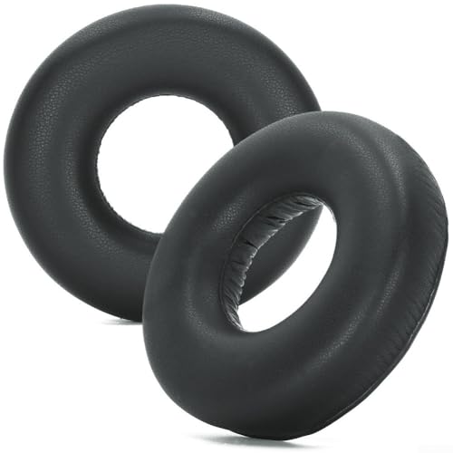 Almohadillas de repuesto para auriculares Sony WH-CH520/CH520, de piel sintética suave, cómodas para disfrutar de música o llamadas (color negro)