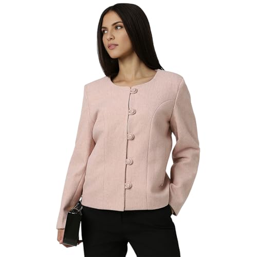 Image of Van Heusen Women's Regular Fit Casual A-line Coat, polyester blend