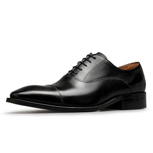 Men’s Dress Shoes Oxford lace up Formal Leather Shoes for Men