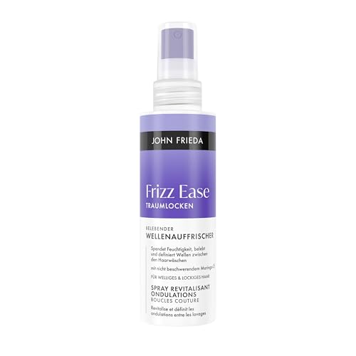 John Frieda Frizz Ease Belebender Wellenauffrischer - Inhalt: 200 ml - Haartyp: welliges & lockiges Haar - Silikonfrei - SLS/SLES Sulfatfrei