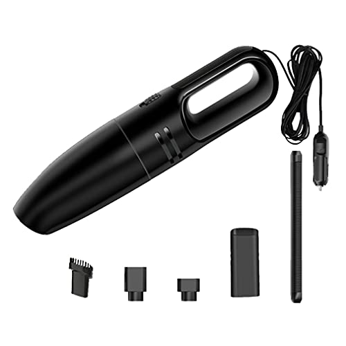 Stofzuiger Auto Hand-held Draagbaar Nat en Droog Dual-use High-power Auto zwart 33 * 8 * 8cm