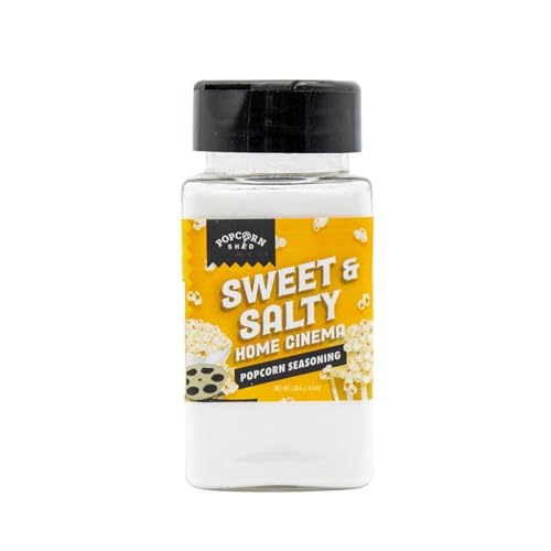 Popcorn Shed Sweet & Salty Popcorn Seasoning - Sweet and Savoury Popcorn Flavouring Easy & Low Calorie Snack Perfect for Movie Nights Parties & Gifting