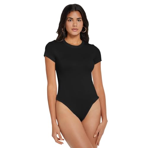 Jumpsuit deportivo de cuello redondo y manga corta, ideal para mono de yoga y look diario