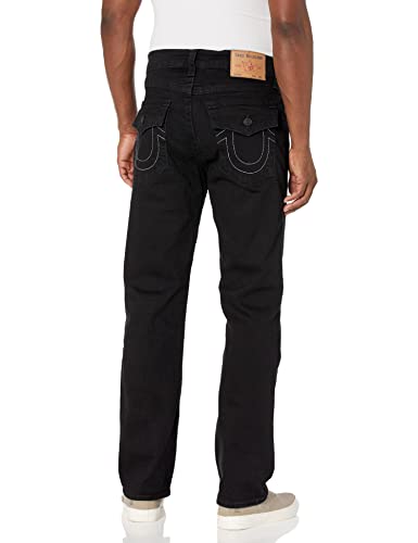 True Religion Men's Ricky Low Rise Relaxed Fit Straight Leg Jean with Back Flap Pockets2