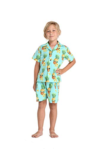 Image of Boys' Aloha Luau Shirt Cabana Set in Signature Prints