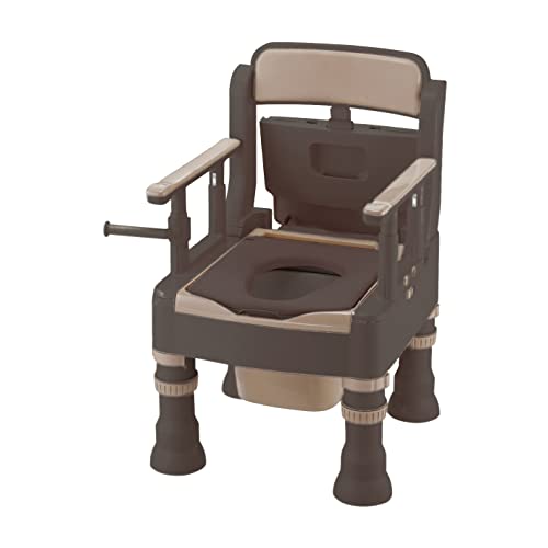 ritchel Portable Toilet kiraku My Notebook 45613 (yawaraka) Dark Brown