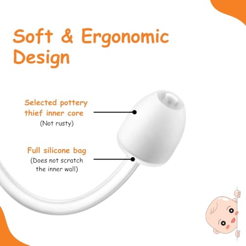 Image of Adore Gravity- The Wide Neck Silicon Straw with Gravity Ball- Pack of 1