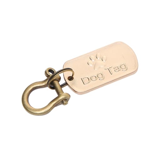 POPETPOP 2 Piezas etiqueta de mascota de acero inoxidable perros paraca Etiquetas de identificación para conejos Placas de identificación para conejos placa perro etiquetas para mascotas