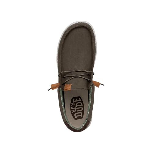 Image of HEYDUDE Men's Wally Workwear | Men's Shoes | Men's Slip-on Loafers | Comfortable & Light-Weight