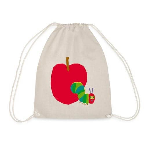Spreadshirt Die Kleine Raupe Nimmersatt Durch Den Apfel Turnbeutel, One...