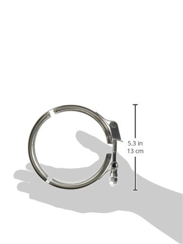 Vibrant Performance 1493C Stainless Steel Quick Release V-Band Clamp thumb #1