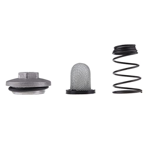 Almencla 1 Satz GY6 Ölfilter & Ablassschraube Federsatz 50ccm 80ccm 125ccm 150ccm