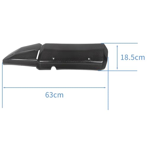 Cubierta de escape Yamaha Xmax 300 2023 protector térmico trayectos urbanos 2