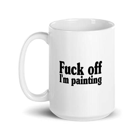 Raintree Mugs Painter Im Painting 15 oz Coffee and Tea Gift Mug Printed On Both Sides Cover