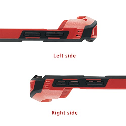 protective cover bumper case rugged boot with hand strap for zebra tc51 tc510k tc52 tc56 tc57 red