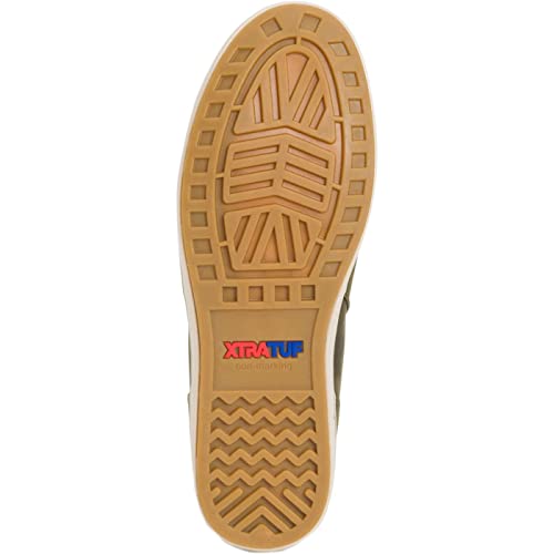 Xtratuf Men's 6 In Leather Ankle Deck Boot Olive 102