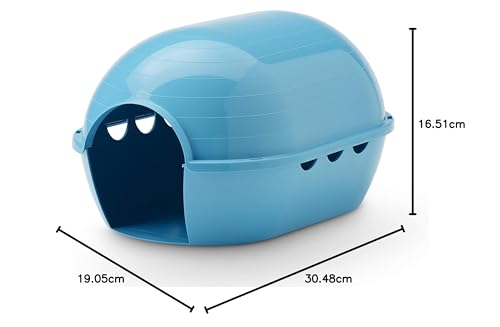 Savic Hamster Iglu aus Kunststoff, 30,5 x 19,5 x 16,5 cm, Modell sortiert