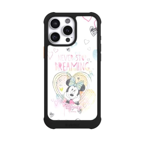Coque de telephone antichoc iPhone 16 Pro Max MagSafe Disney noire Minnie Mouse