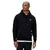 Nike Men's Club Pullover Fleece Hoodie, Black/Black/Pinksicle, Medium