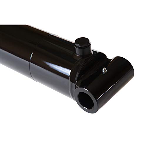 Image of Magister Hydraulic Cylinder 3.5 inch Bore x 16 inch Stroke, Welded Hydraulic Ram with Cross Tube Ends, Double Acting Hydraulic Piston 3500 PSI (WCT 3.5x16)