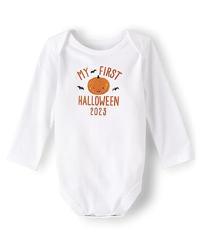 The Children's Place baby-girls And Newborn Long Sleeve Graphic BodysuitT-Shirt