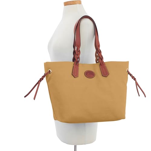 Image of Dooney & Bourke Tote Bags for Women, Nylon Shopper with Long Straps