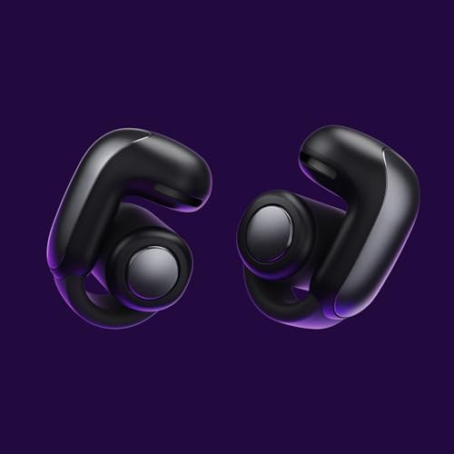 Bose Ultra Open Earbuds - Bluetooth Open Ear Earbuds with OpenAudio for Awareness, Clip-On Design for Comfort, Water Resistant, Up to 48 Hrs of Playtime, Black - 2