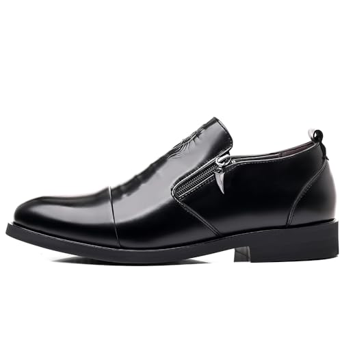 Men's Pointed Toe Dress Loafers Formal Shoes3