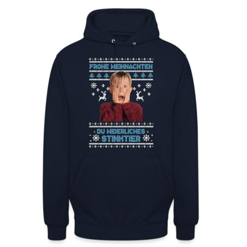 Kevin Allein zu Haus Pullover 31 Unibly Frohe Weihnachten Du Widerliches Stinktier Kevin Hoodie...