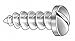 Metal Screw, Pan, 6, 3/4 in L, PK100