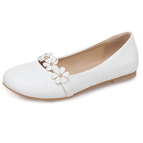 Girls Kids Mary Jane Flats Lovely Dolly Shoes