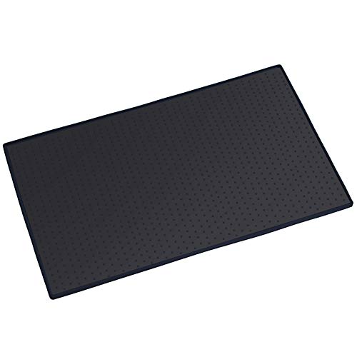 LukPaw Dog Food Mat Water Bowl Mat Dog Feeding Mat No-Spill Skid Proof Waterproof Pet Food Mat for Dogs Cats