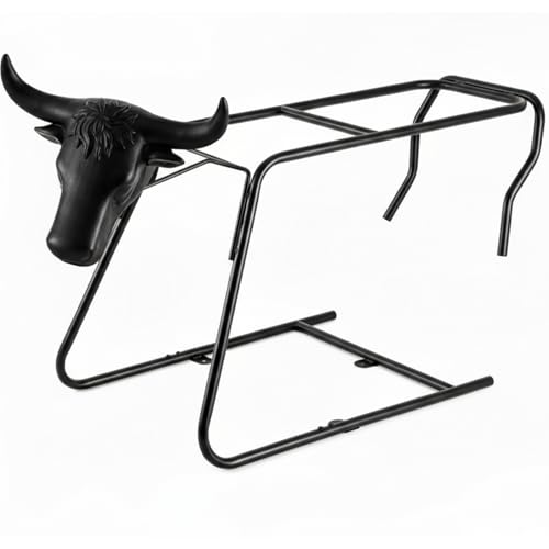 Blulu 43 Inch Collapsible Roping Dummy Body Roping Heading and Heeling Dummy, Brown, No Head