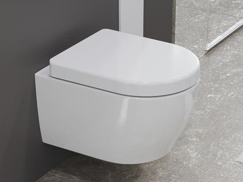 Design rimless WC sospeso con sedile WC con...