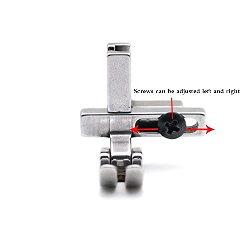 2PCS Universal Presser Foot Multifuncional Ajustable miniatura 3