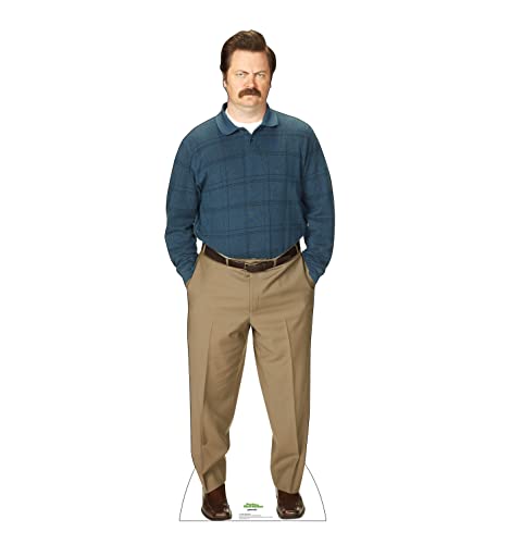 Cardboard People Ron Swanson Cardboard Cutout Standup - Parks and Recreation (TV Series)