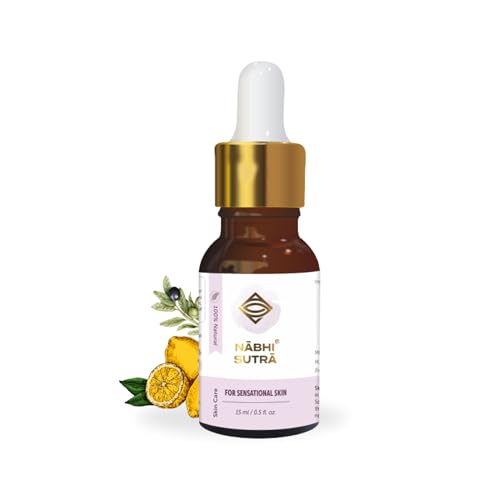 Nabhi Sutra Belly Button Oil for Sensational Skin | Ayurvedic Remedy with Almond, Olive & Lemon Oils | Supports Skin Glow & Nourishment | Belly Button Therapy for Radiant Skin | 100% Natural | 15ml